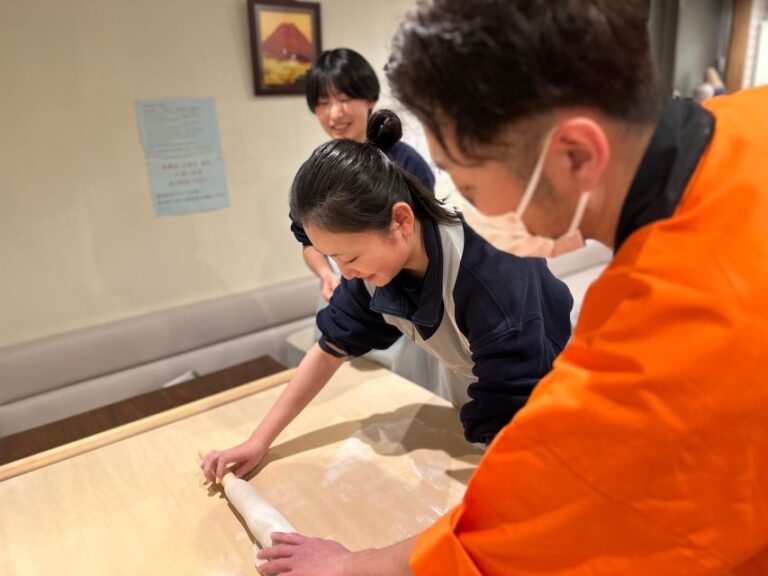 Japanese Buckwheat Noodle Making Experience In Sapporo,japan Activity Details