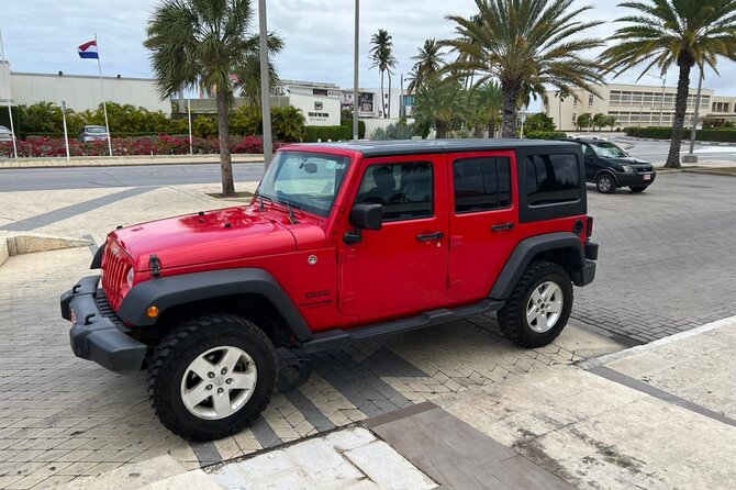 Jeep Wrangler 4 Door Hardtop Rental In Aruba Air Conditioned Jeep Wrangler