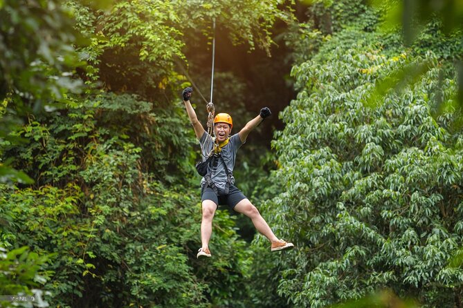 Jhoraji Zip Line (canopy) Experience From Punta Cana Pickup And Confirmation