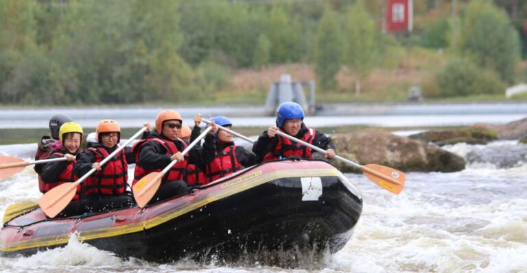 Jyväskylä Or Laukaa: Kuusaa River Rafting Tour With Pickup Activity Details