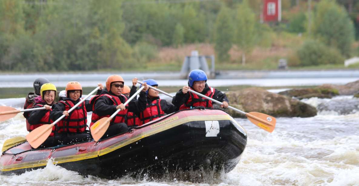 Jyväskylä or Laukaa: Kuusaa River Rafting Tour With Pickup - Activity Details