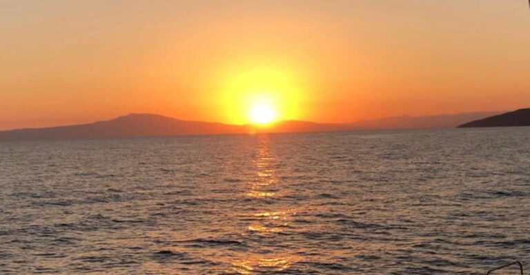 Kalamata: 2 Hour Sunset Cruise With Local Wine& Fruit Salads Cruise Overview