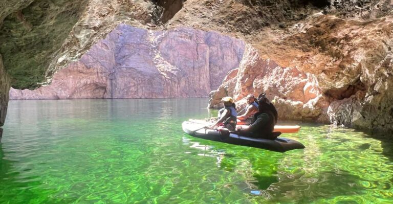 Kayak Up Colorado River To Emerald Cave Half Day Trip Tour Details And Pricing