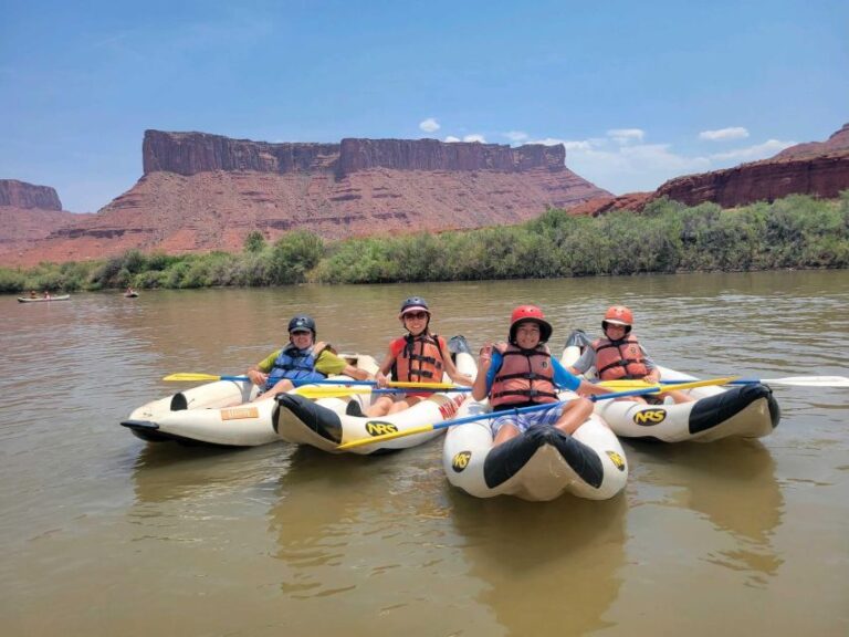 Kayaking In Castle Valley — Moab Half Day Trip Activity Details