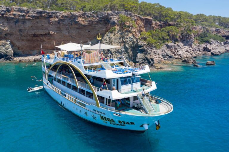 Kemer: Full Day Boat Trip With Lunch And Dj Highlights Of The Boat Trip