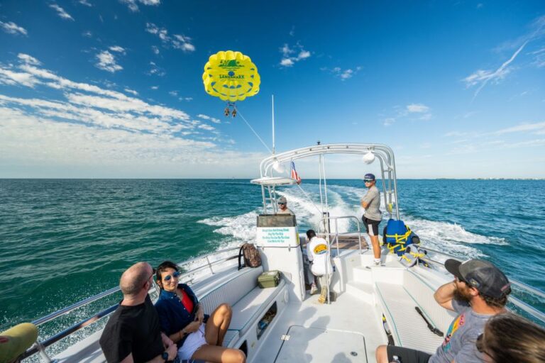 Key West: Private Parasailing Trip By Speedboat Activity Overview