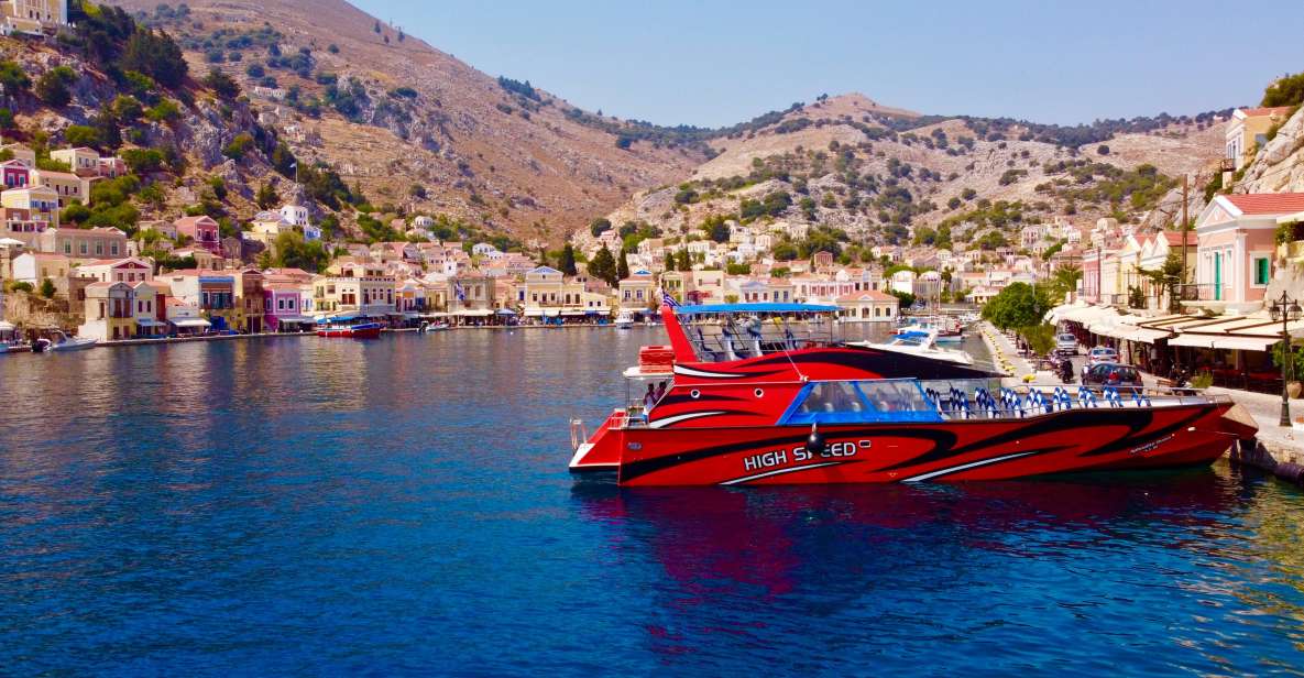 Kiotari, Lardos, Pefkos, & Lindos: Speedboat to Symi Island - Tour Overview