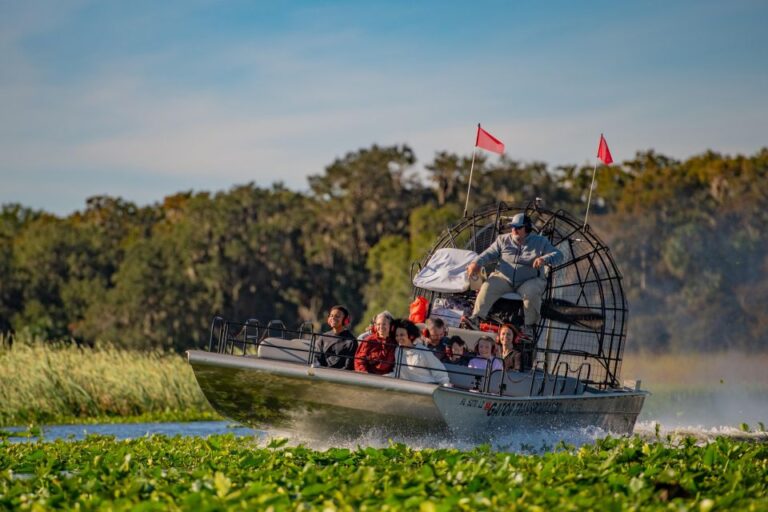 Kissimmee: Boggy Creek Airboat Ride With Optional Meal Activity Overview And Pricing