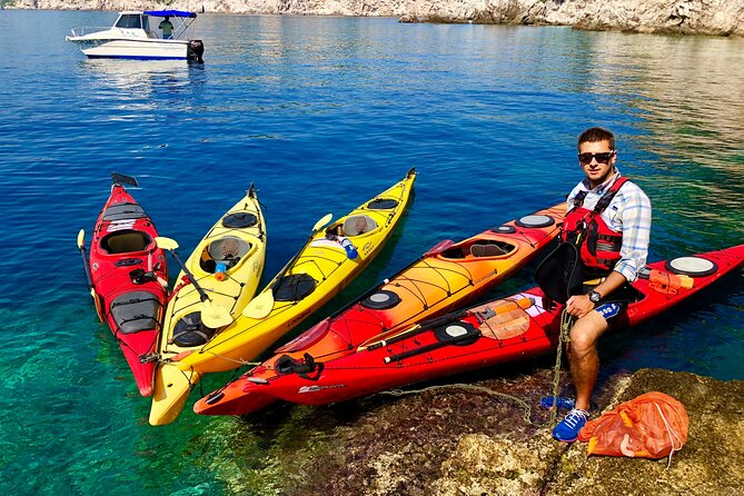 Koločep Island: Guided Kayak, Swim & Snorkel Day Tour Inclusions