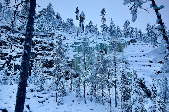 Korouoma Frozen Waterfalls Hiking Tour Explore Korouomas Frozen Wonders