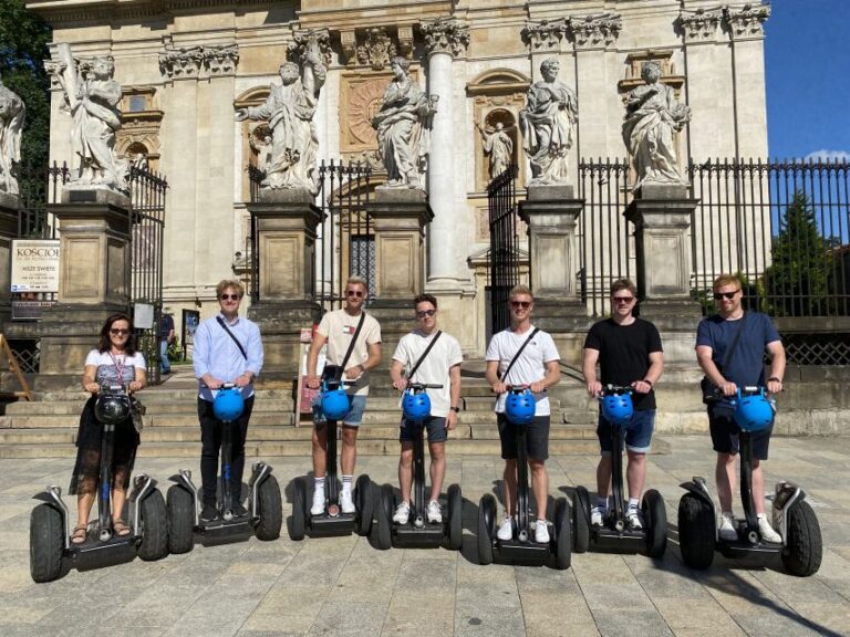 Krakow: 2h Kazimierz (jewish Quarter) Segway Tour Tour Overview