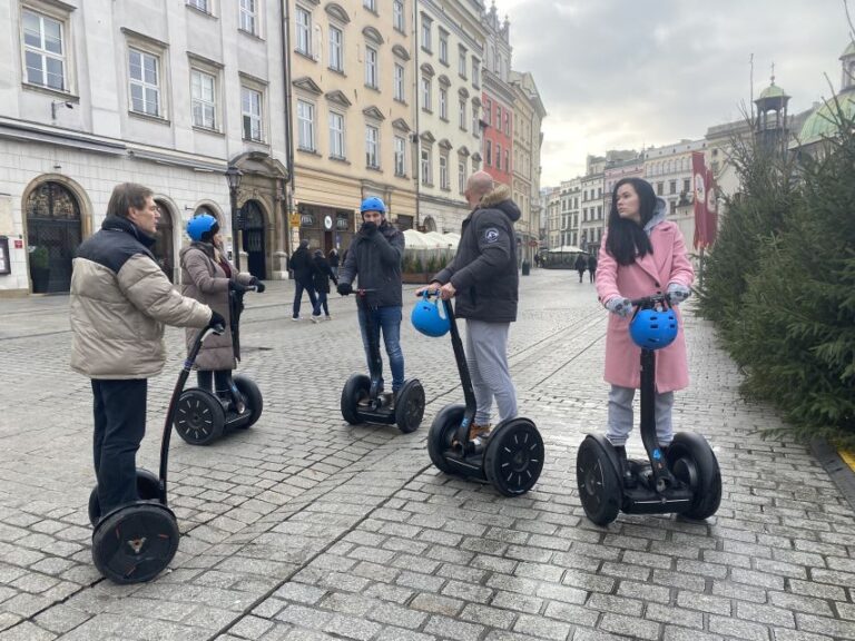 Krakow: 30min Segway Rental With Helmet And A Photosession Activity Overview