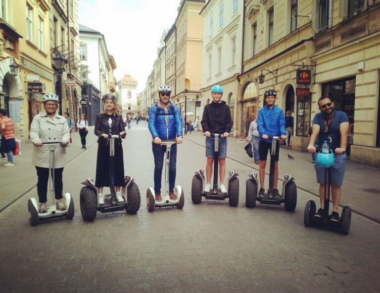 Krakow: Guided 2 Hour Old Town And Royal Route Segway Tour Tour Overview