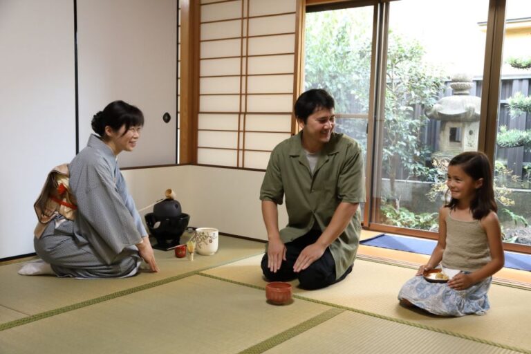 Kyoto Fushimiinari:wagashi Making & Small Group Tea Ceremony Activity Overview