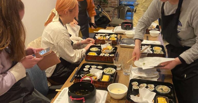 Kyoto: Japanese Washoku Bento Cooking Class With Lunch Overview Of The Cooking Class