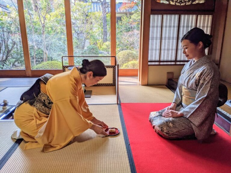 Kyoto: Private Tea Ceremony With A Garden View Overview Of The Experience