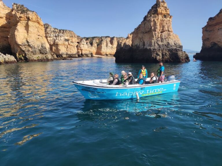 Lagos: Ponta Da Piedade Rock Formations Guided Boat Tour Tour Overview