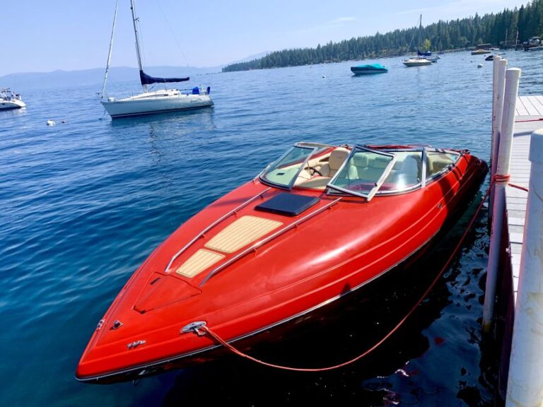 Lake Tahoe: 2 Hour Private Boat Trip With Captain Discovering Lake Tahoes Wonders