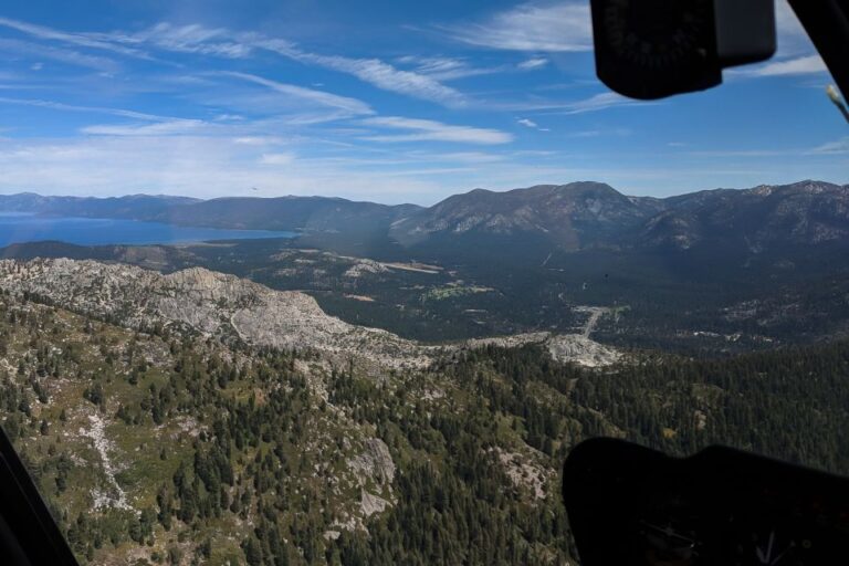 Lake Tahoe: 30 Minute Helicopter Tour Activity Details