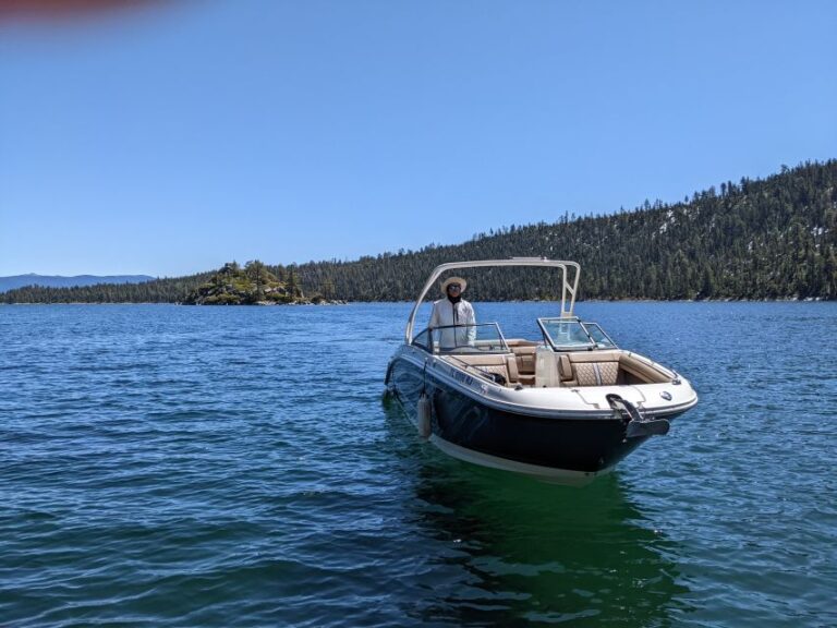 Lake Tahoe: Lakeside Highlights Yacht Tour Diverse Landscapes Of Lake Tahoe