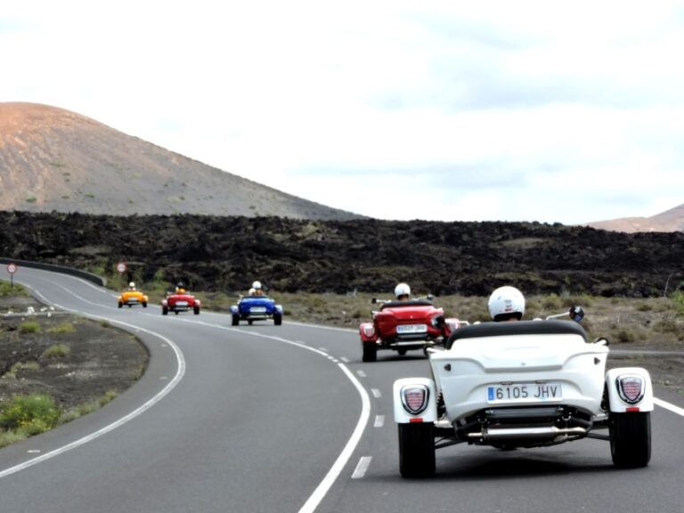 Lanzarote: Three Wheeler Trike Tour For Three People Tour Overview