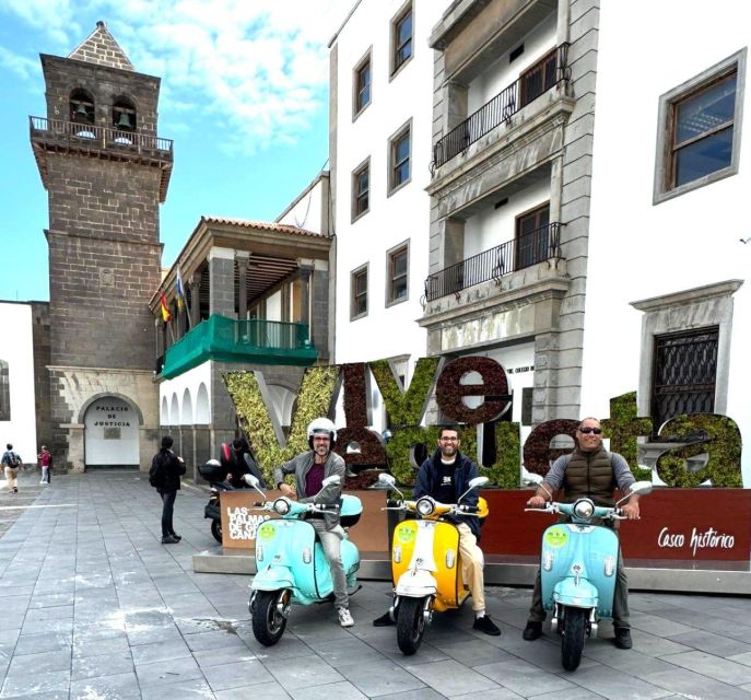 Las Palmas: Panoramic Tour On Electric Vintage Scooters Activity Overview