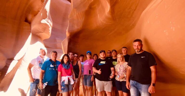 Las Vegas: Antelope Canyon And Horseshoe Bend Private Tour Tour Overview