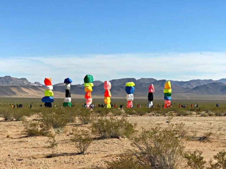 Las Vegas: Mojave Desert, 7 Magic Mountains, Vegas Sign Tour Tour Overview