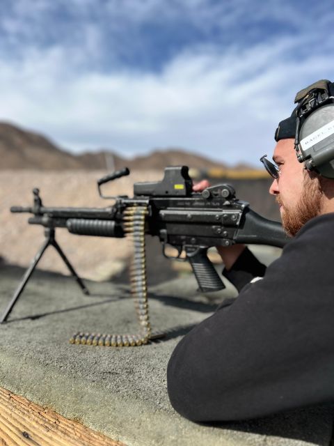 Las Vegas: Mojave Desert Shooting Experience With 3 Guns - Overview of the Experience