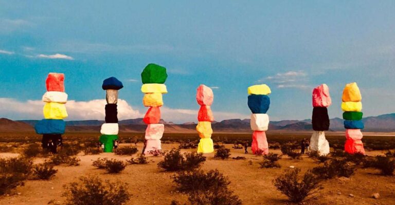 Las Vegas: Mojave, Red Rock Sign And 7 Magic Mountains Tour Tour Overview And Pricing