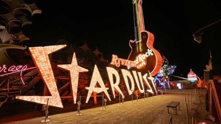 Las Vegas: Night Helicopter Flight And Neon Museum Tour Tour Highlights