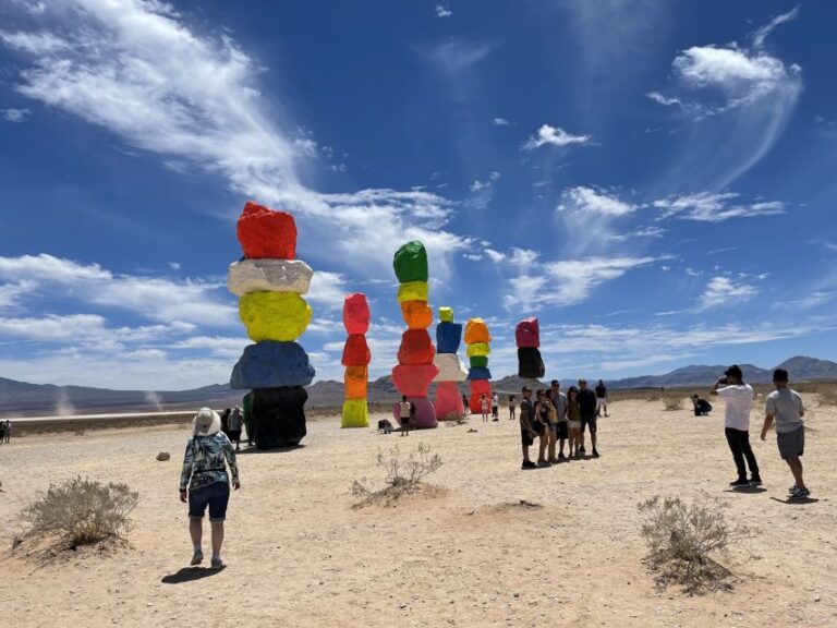 Las Vegas: Private 7 Magic Mountains And Vegas Sign Car Trip Tour Overview