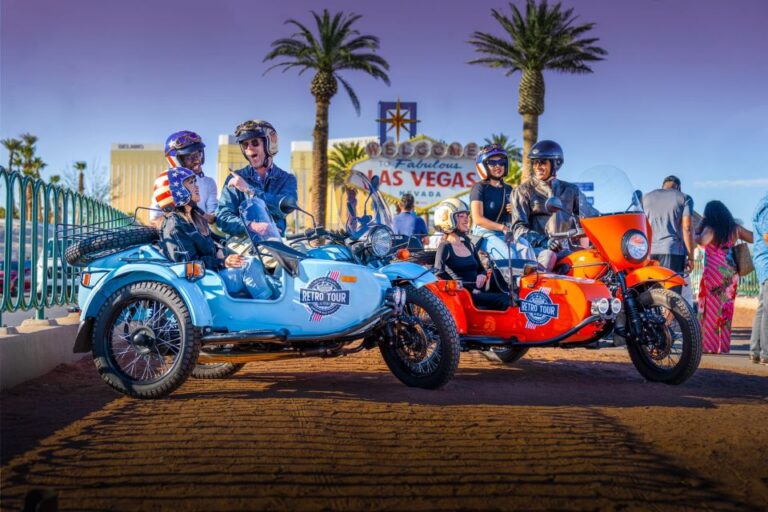 Las Vegas: Private Sidecar Motorcycle Tour Of Vegas Strip Tour Overview