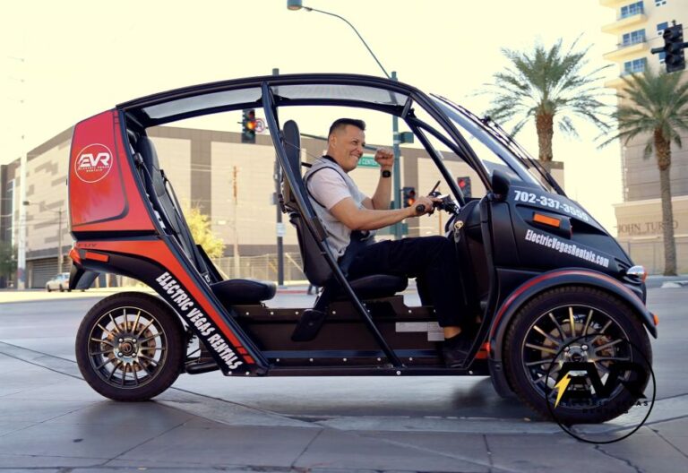 Las Vegas: Self Drive Strip Tour In An Electric Evr Car Tour Overview And Pricing