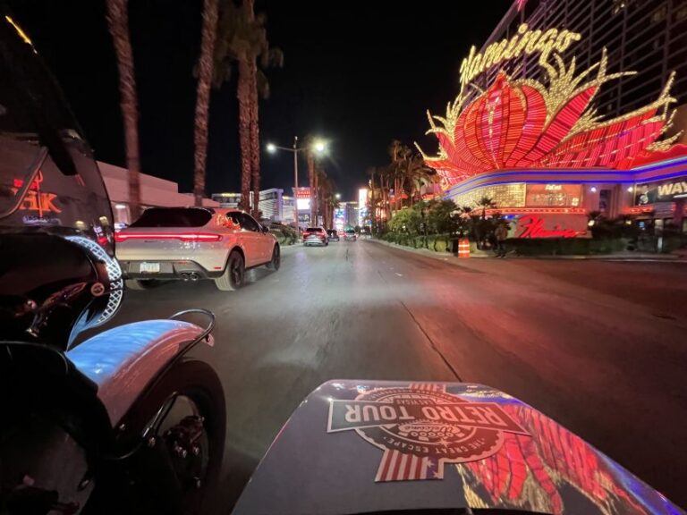 Las Vegas: Sidecar Tour Of The Las Vegas Strip By Night Welcome To Fabulous Las Vegas