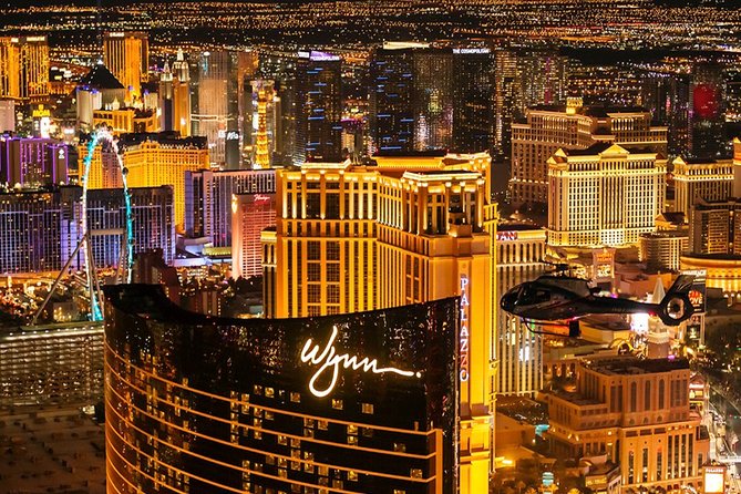 Las Vegas Strip Helicopter Night Flight With Optional Transport Logistics And Details