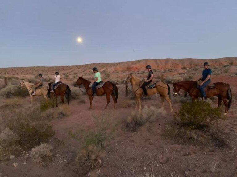 Las Vegas: Sunset Horseback Riding Tour With Bbq Dinner Tour Overview And Pricing