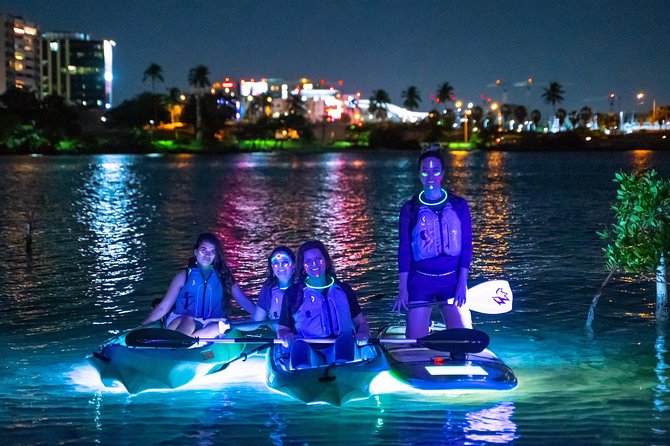 Led Kayak Night Glow Tour In Condado Lagoon Included In The Tour