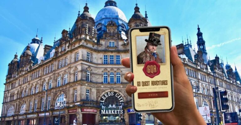 Leeds: Self Guided Walking & Interactive Treasure Hunt Tour Overview Of Leeds City