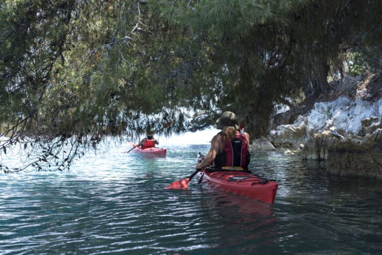 Lefkada: Full Day Sea Kayaking Tour Tour Overview