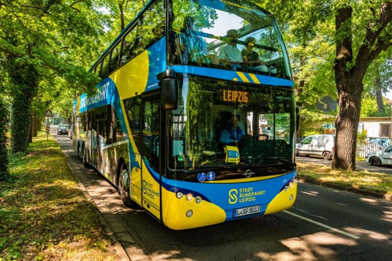 Leipzig: 1 Day Hop On Hop Off Bus And Leipzig Zoo Ticket Tour Overview