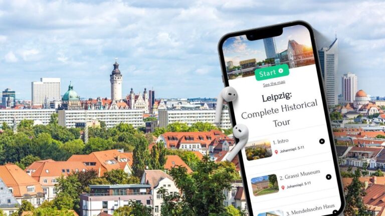 Leipzig: English Self Guided Audio Tour On Your Phone Tour Overview