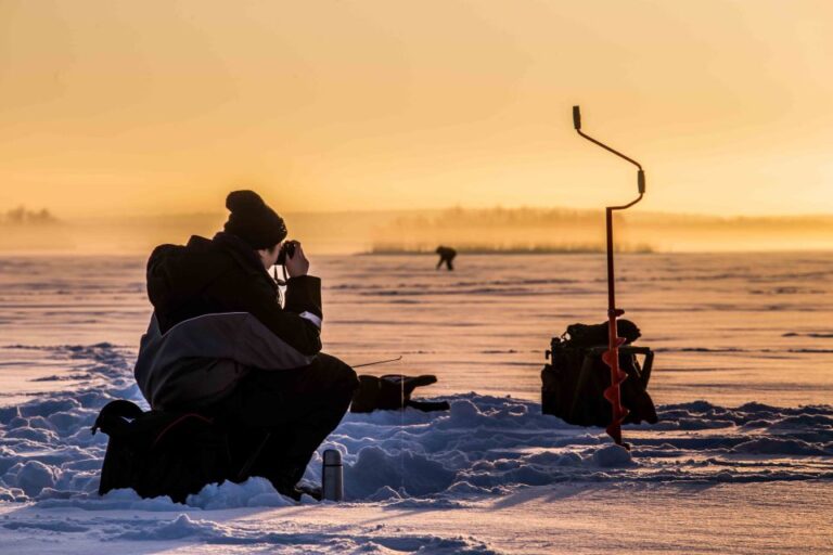 Levi: Ice Fishing On A Frozen Lake Activity Overview