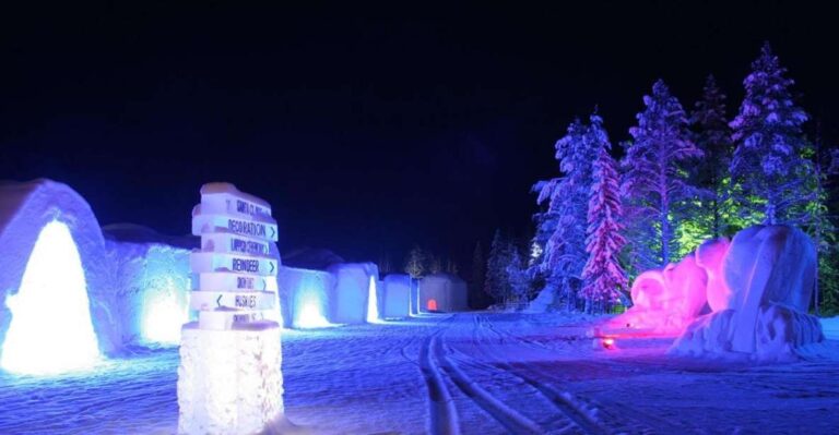 Levi: Snow Castle Guided Tour Tour Details