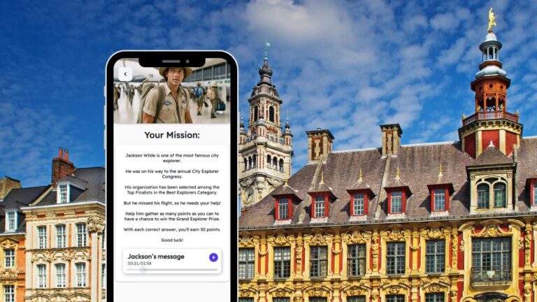 Lille: City Exploration Game And Tour On Your Phone Activity Overview