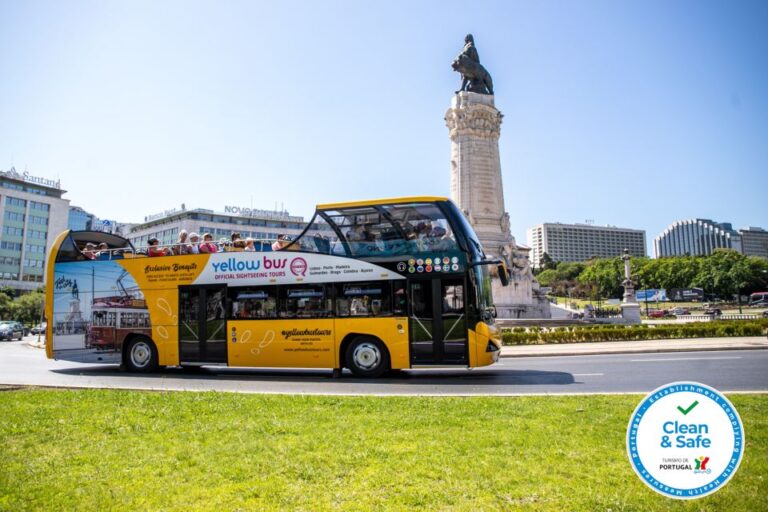 Lisbon: 1 Or 2 Day Hop On Hop Off Bus Tour Overview Of Ticket Options