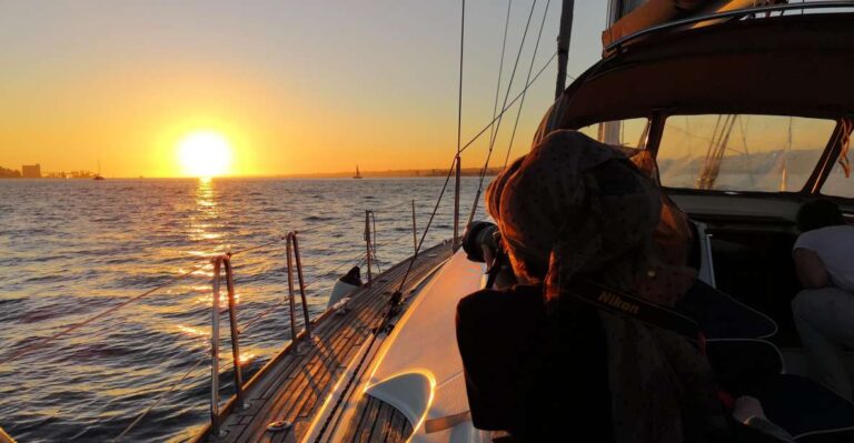 Lisbon: 2 Hour Sunset Sailing Tour On Luxury Sailing Yacht Tour Overview And Details