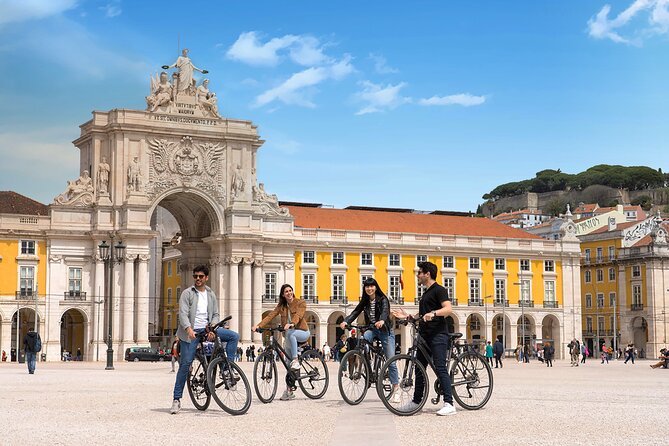 Lisbon 360º Guided Tour: Boat Trip, Bike, Walk & Yellow Tramway Tour Overview