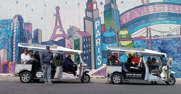 Lisbon: All City Standard Private Guided Tour By Tuk Tuk Tour Overview