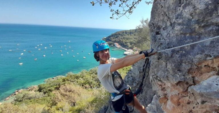 Lisbon: Arrábida Natural Park Via Ferrata & Abseiling Trip Overview Of The Activity